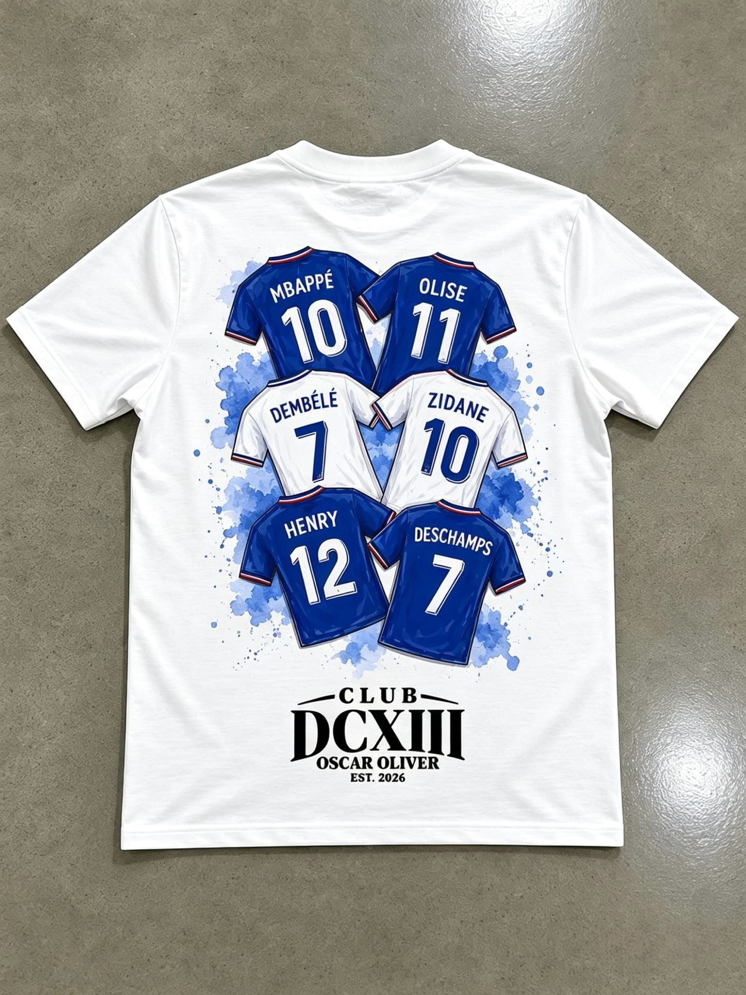 Club DCXIII 'World Legends' France Tee