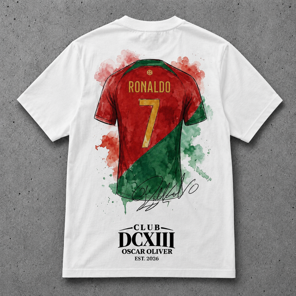 Club DCXIII 'Icons' CR7 Tee