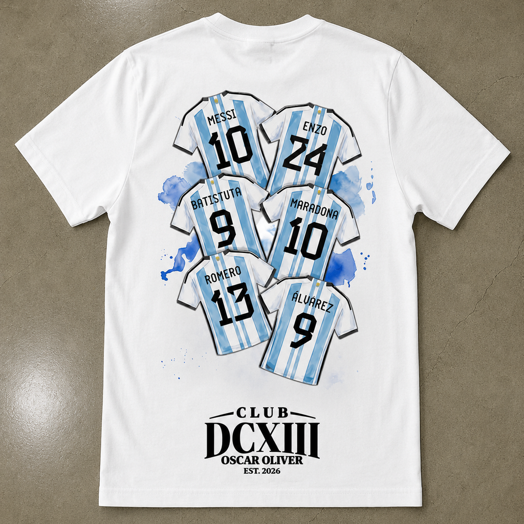 Club DCXIII 'World Legends' Argentina Tee