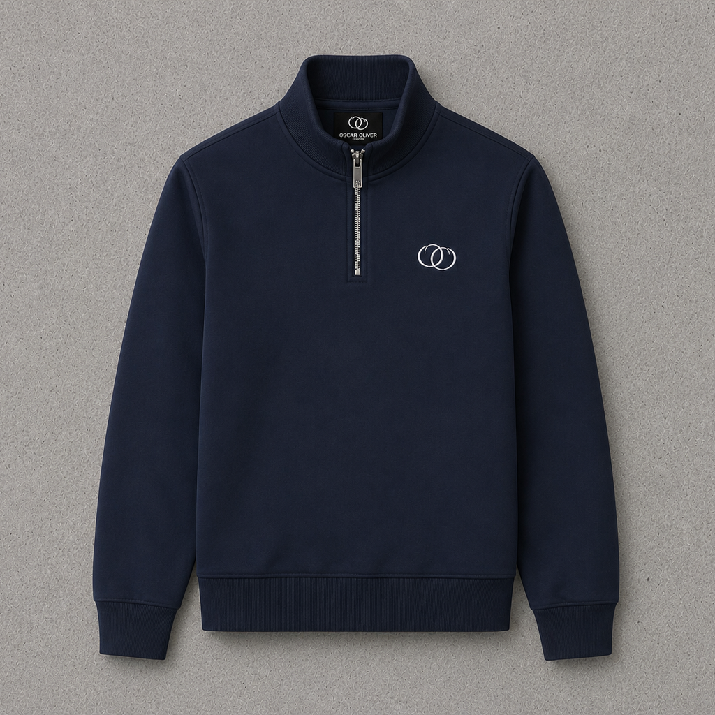 Oscar Oliver 'Foundation' QuarterZip Sweater