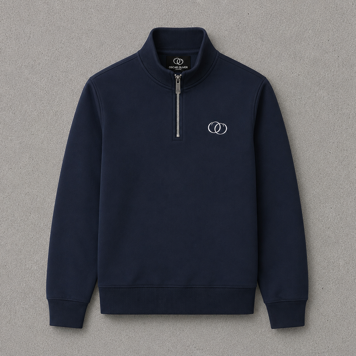 Oscar Oliver 'Foundation' QuarterZip Sweater