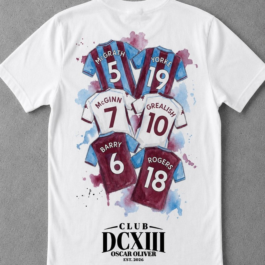 Club DCXIII 'Club Legends' Aston Villa Tee