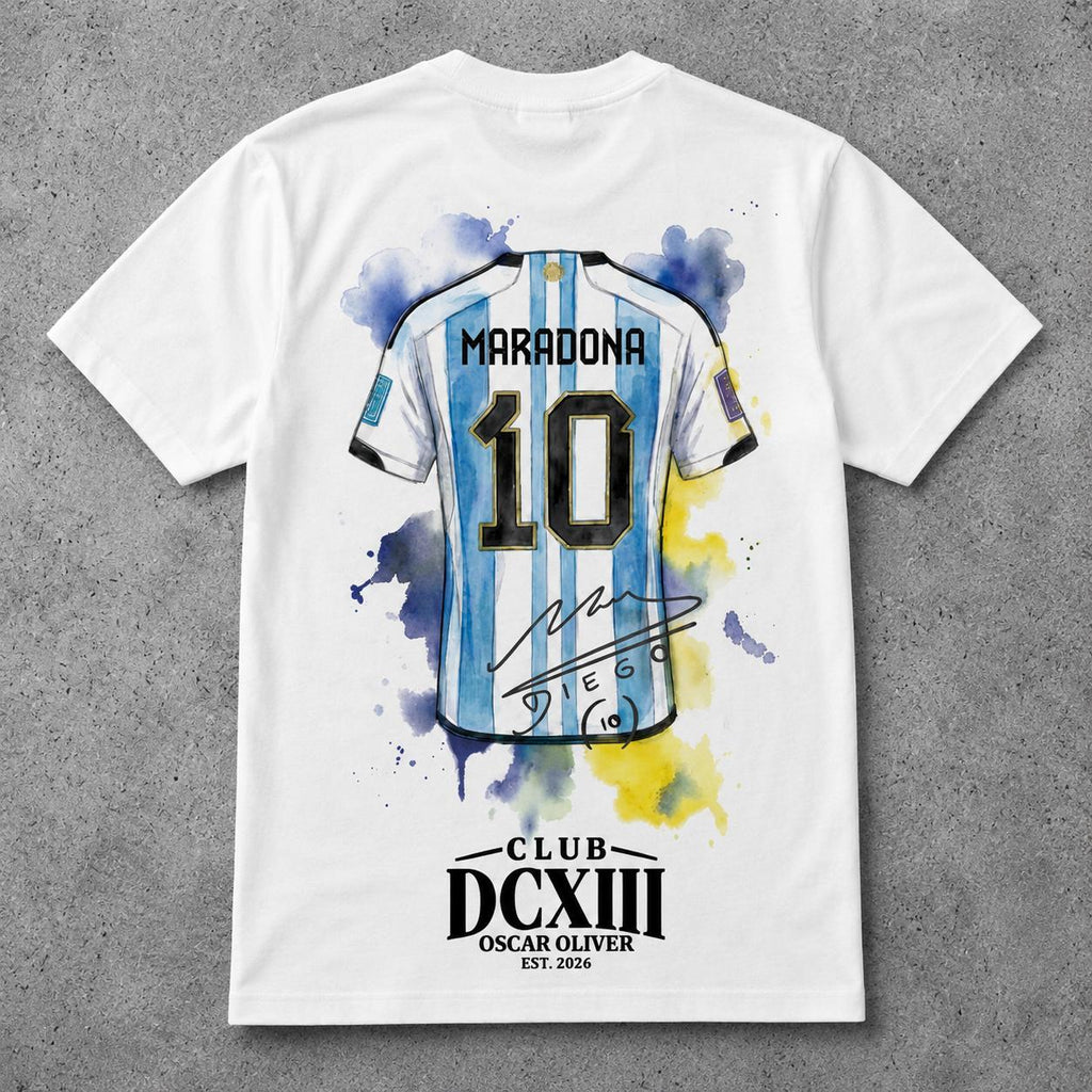 Club DCXIII 'Icons' Maradona Tee