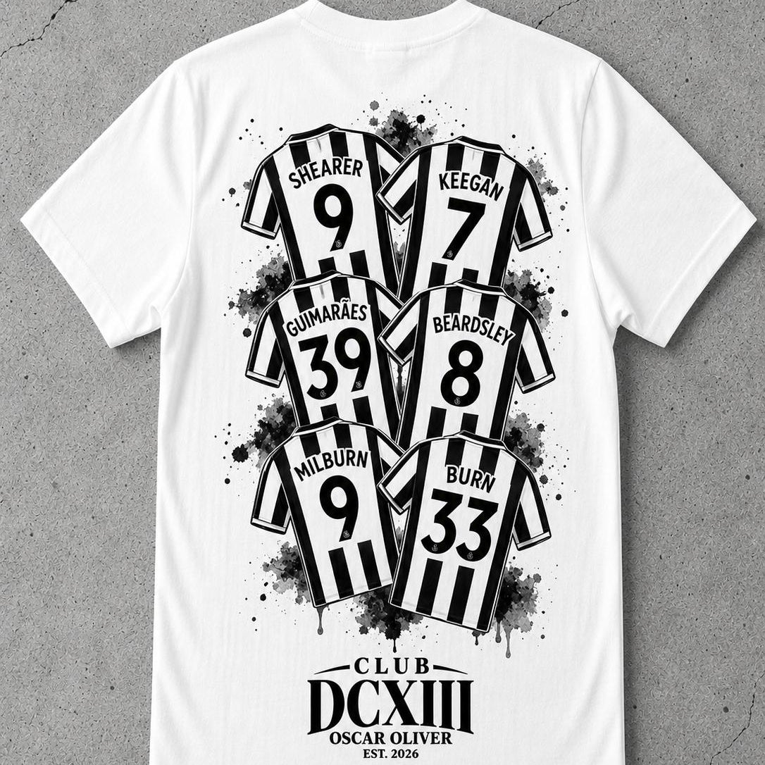 Club DCXIII 'Club Legends' Newcastle Tee