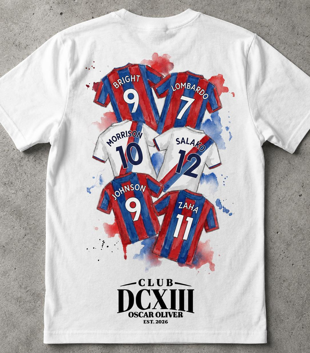 Club DCXIII 'Club Legends' Crystal Palace Tee